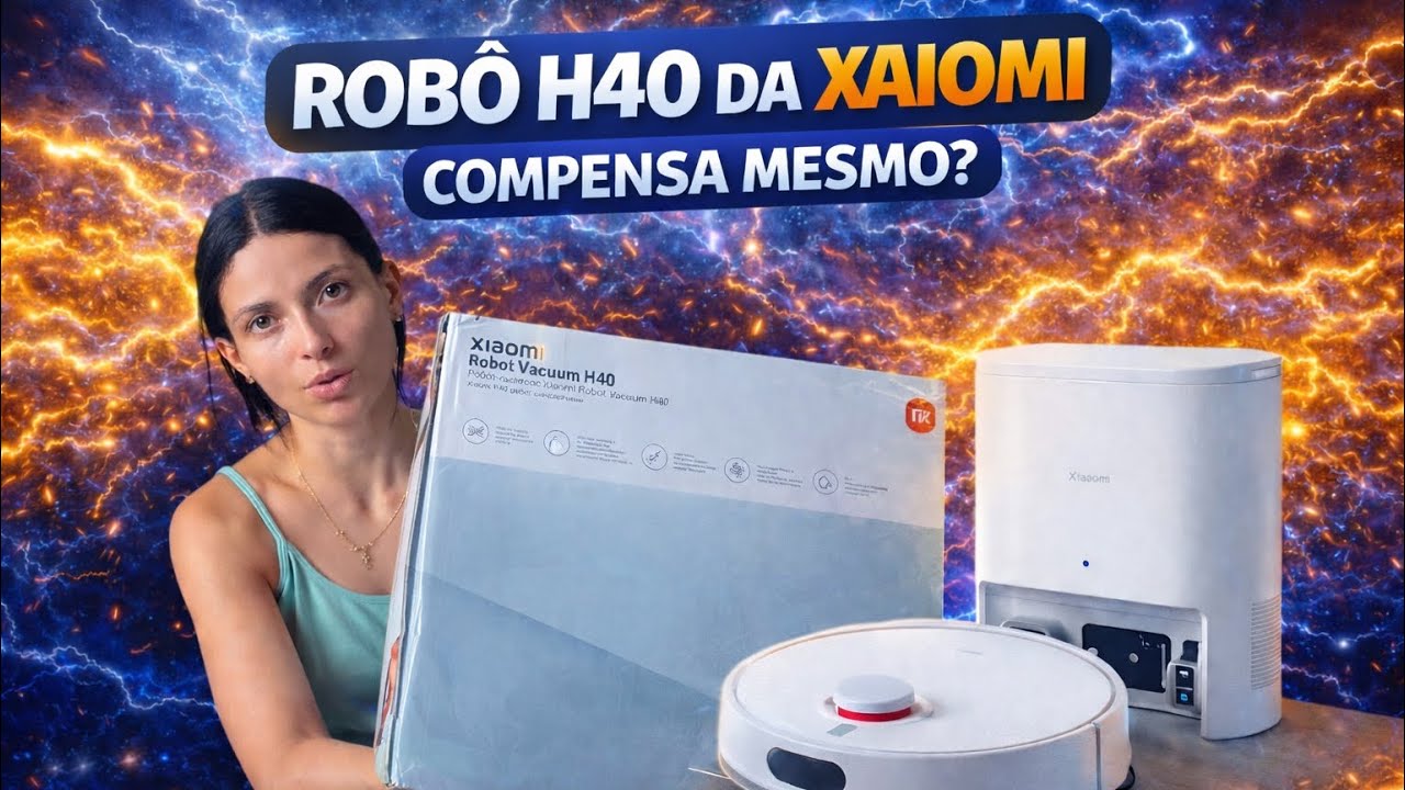 Robô Aspirador Xaiomi H40 compensa mesmo? Review completa e sincera