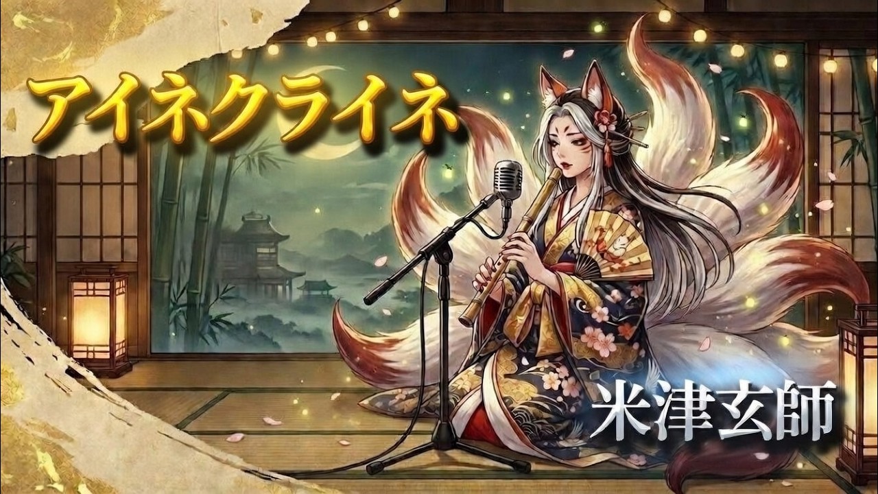 【和風アレンジ】アイネクライネ‐米津玄師//狐のお姫様が唄う〜現世（うつしよ）忘レver.〜