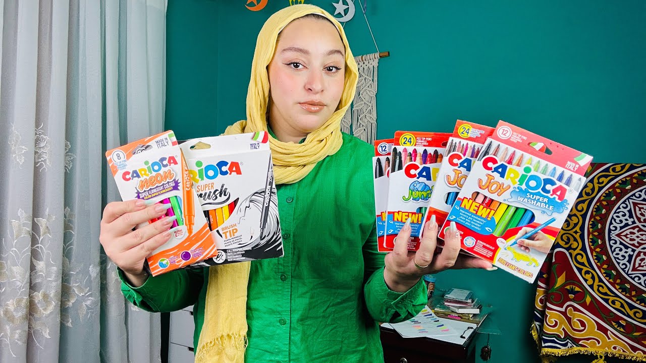 الوان فلوماستر كاريوكا || CARIOCA markers