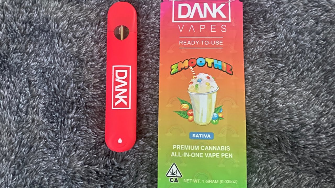 TRYING ANOTHER REAL DANK VAPES DISPOSABLE?! ZMOOTHIE FULL GRAM DISPOSABLE | OFF THE RADAR REVIEWS