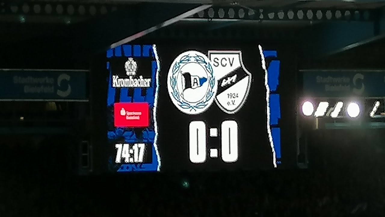 Bielefeld gegen Verl am 03.03.2024
