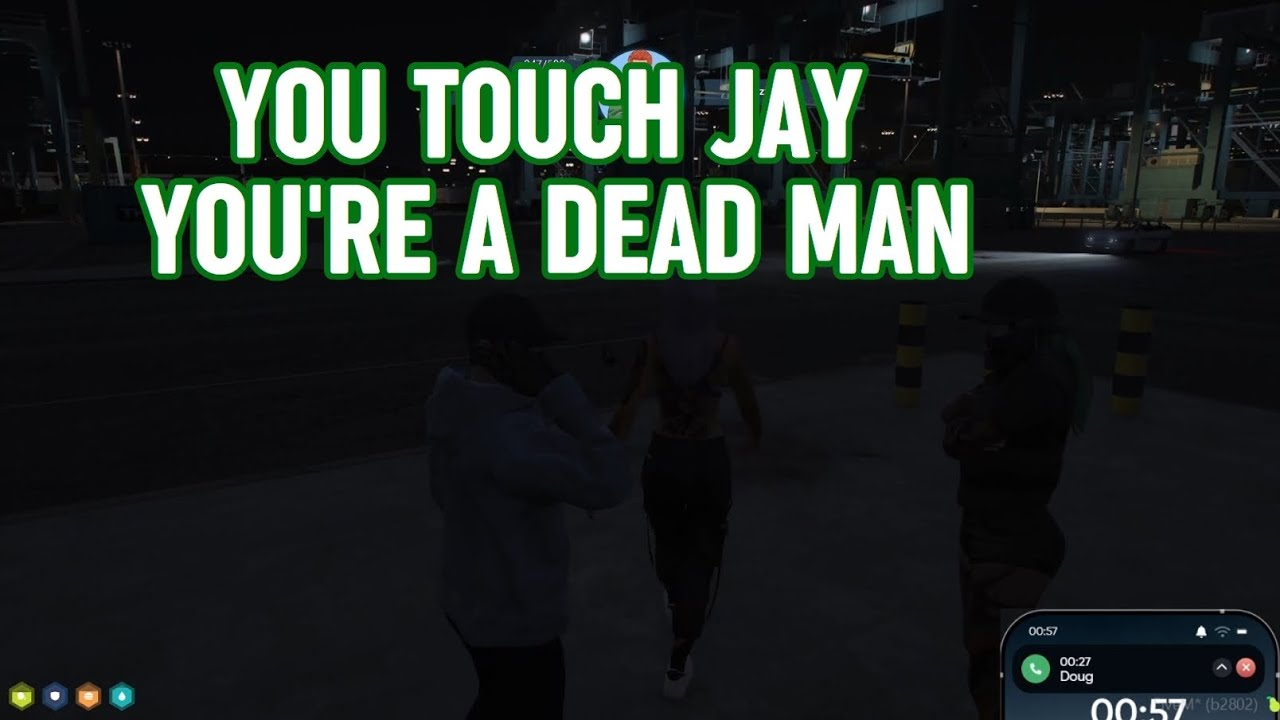STE Calls Dougles (AngryGinge) For Threatening To Ocean Dump Jay | NoPixel 4.0 GTA RP