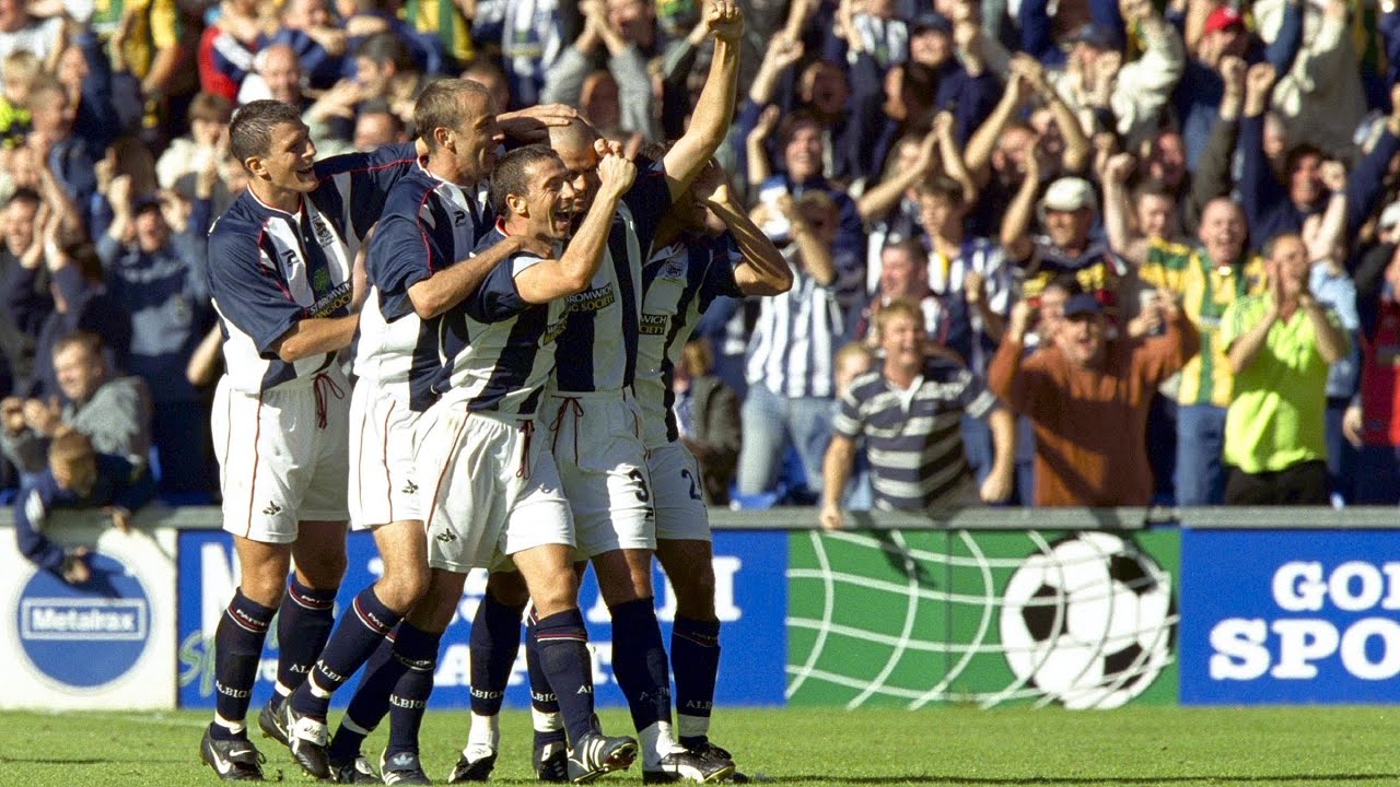 West Bromwich Albion 4 Manchester City 0 - 2001/02 Division One promotion season