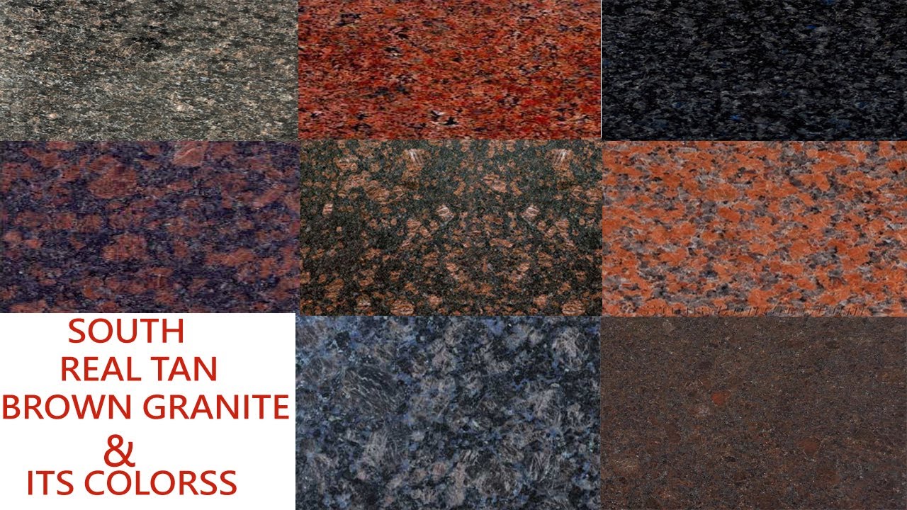 साउथ का असली टेन ब्राउन ग्रेनाइट और उसके कलर || South Real Tan Brown Granite & Its Colors