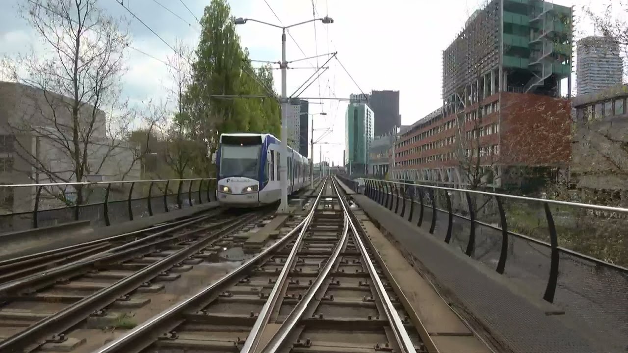 HTM R-NET tramlijn 2 Leidschendam Leidsenhage - Kraayenstein | Siemens Avenio 5029 | 2017