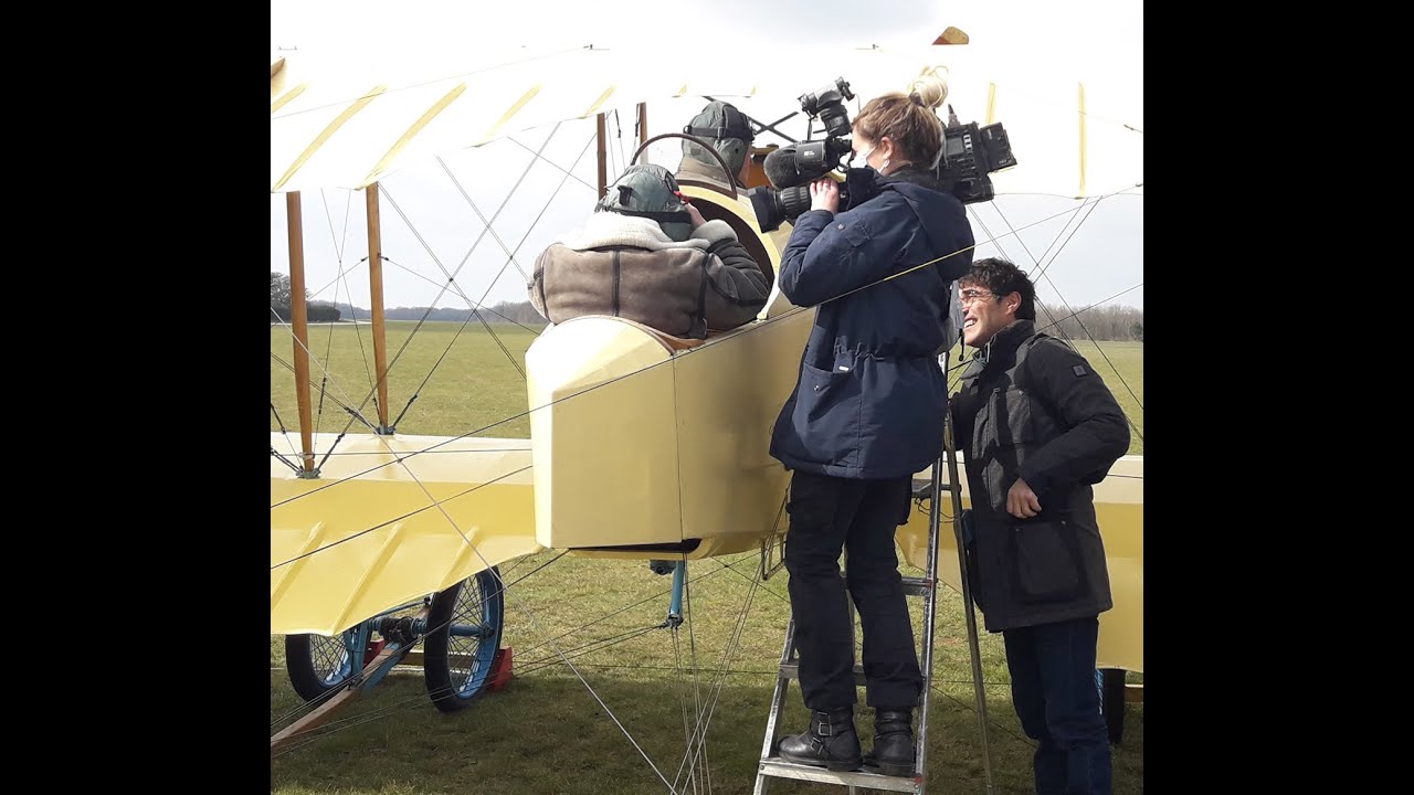 Adrienne Bolland, les coulisses d'un reportage.