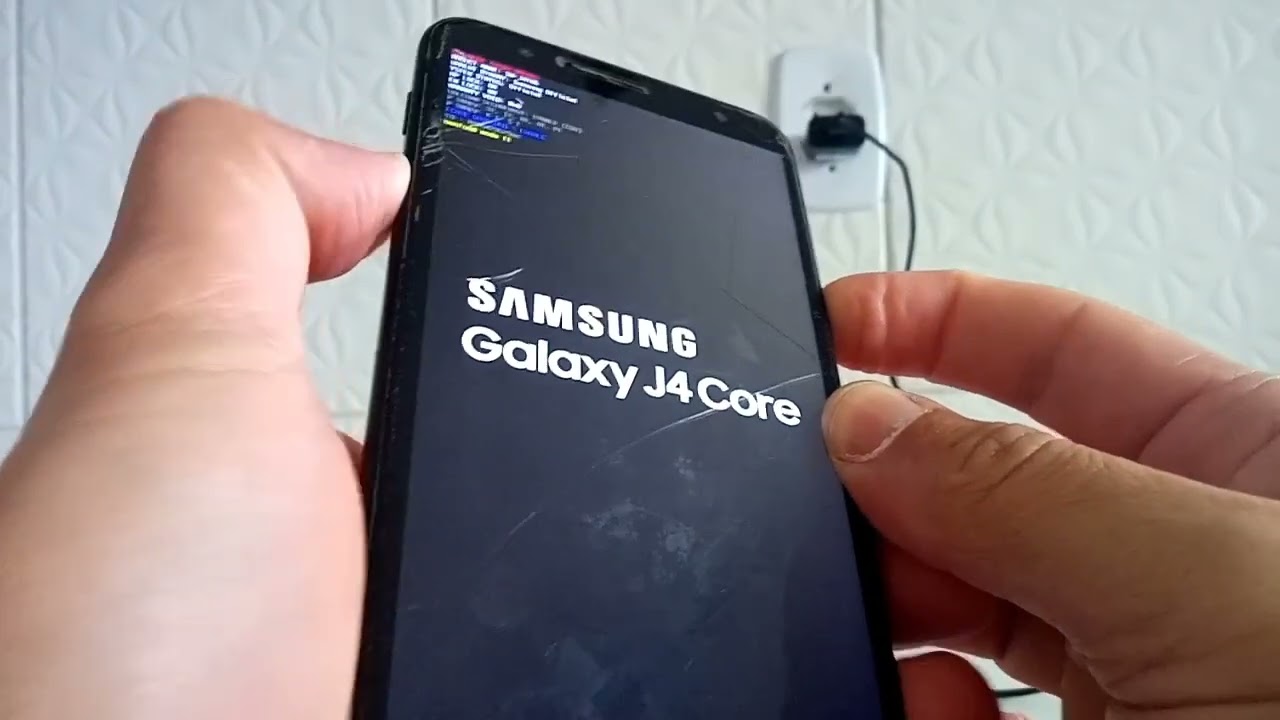 Como Destravar Tela Preta E De Inicialização Do SAMSUNG J4