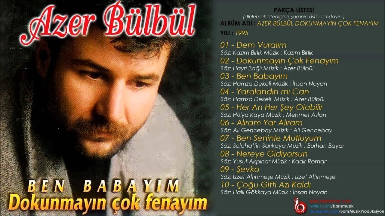Azer Bülbül - Yaralandın mı Can (Kurşun Yedim Sol Yanımdan)