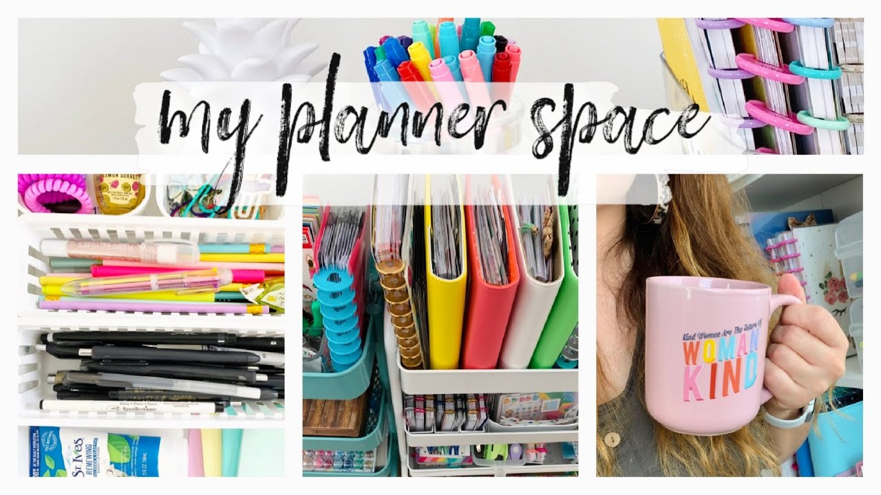 My Planner Room Tour // Planner Raskog Cart Setup