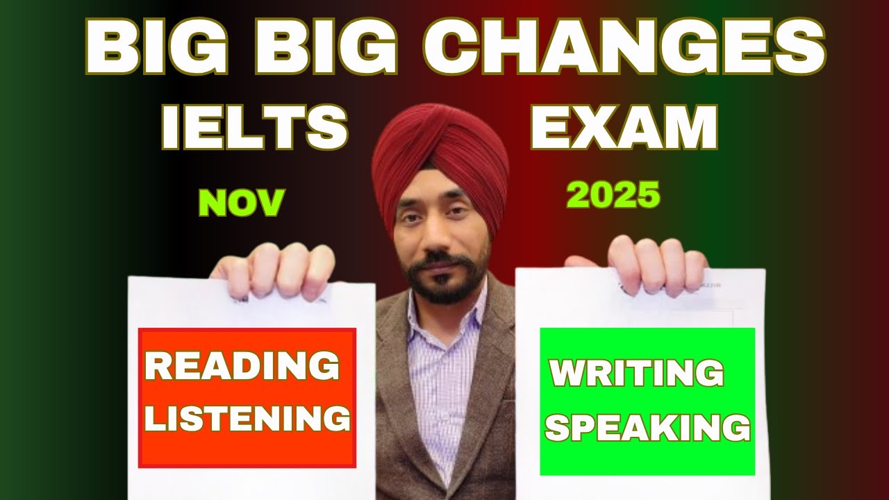 Big Warning Alert! Big Changes In IELTS (Reading, listening, writing & Speaking) November 2025|