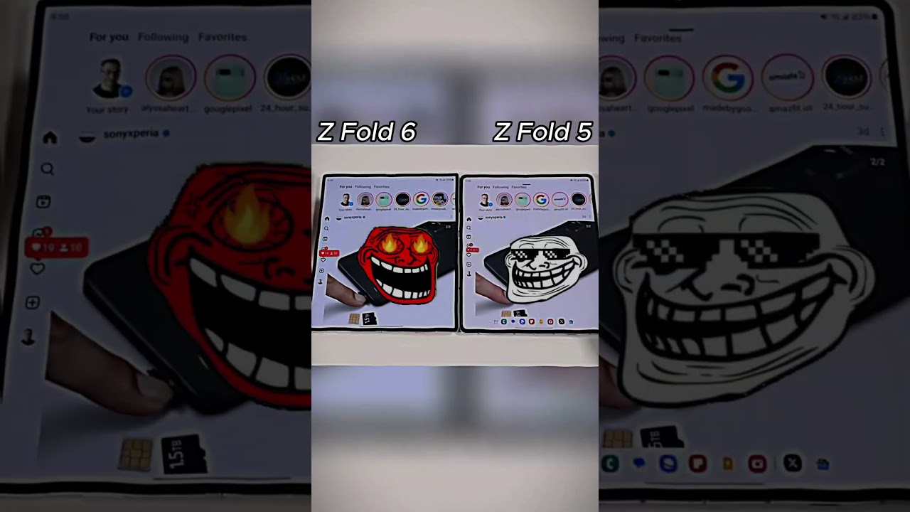 📱SAMSUNG Z FOLD 6 VS Z FOLD 5📱 -🐱&zwj;👤 Which ONE is the REAL Speed Champion?👑