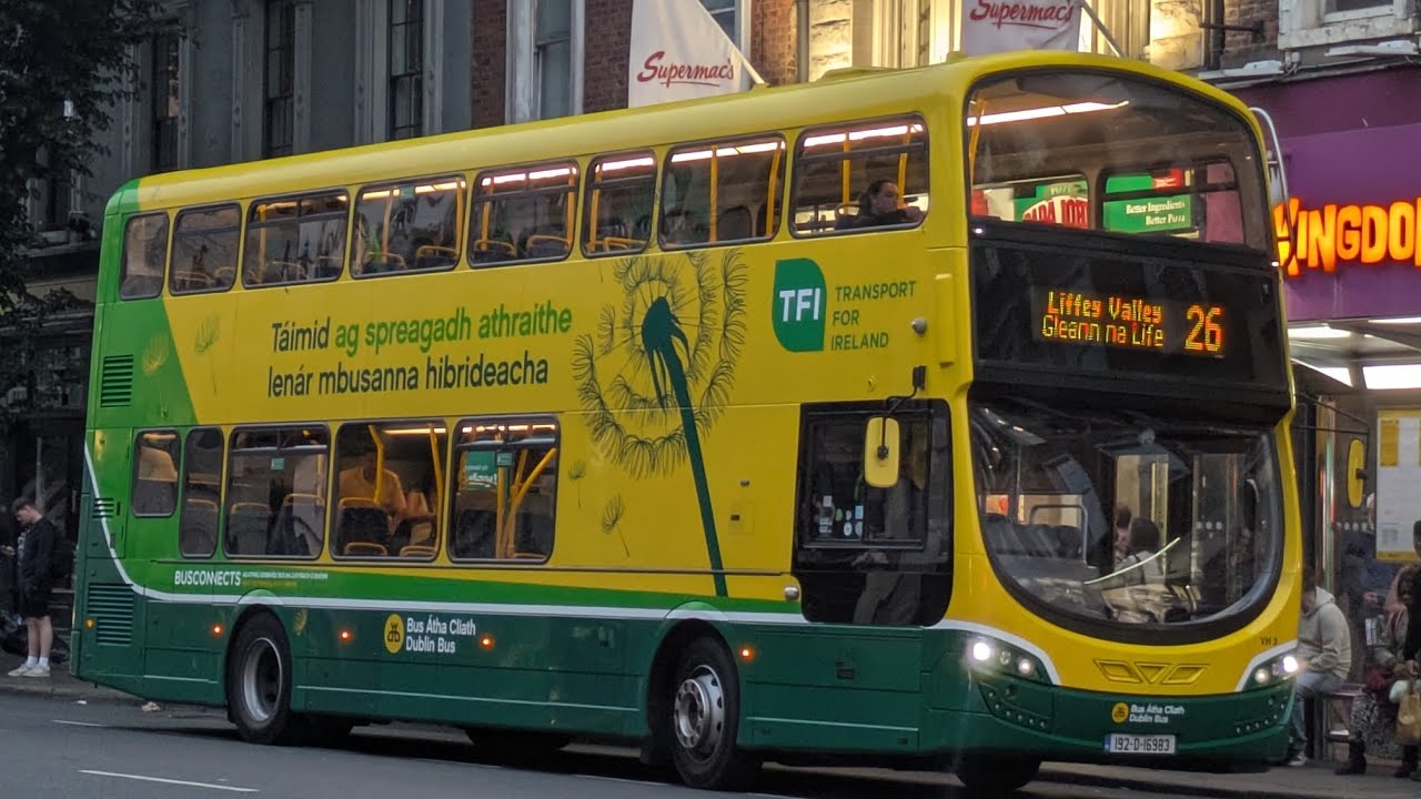 | Dublin bus | 192-D-16986 | Volvo B5LH Wright Eclipse Gemini 3 | VH2 | route 26