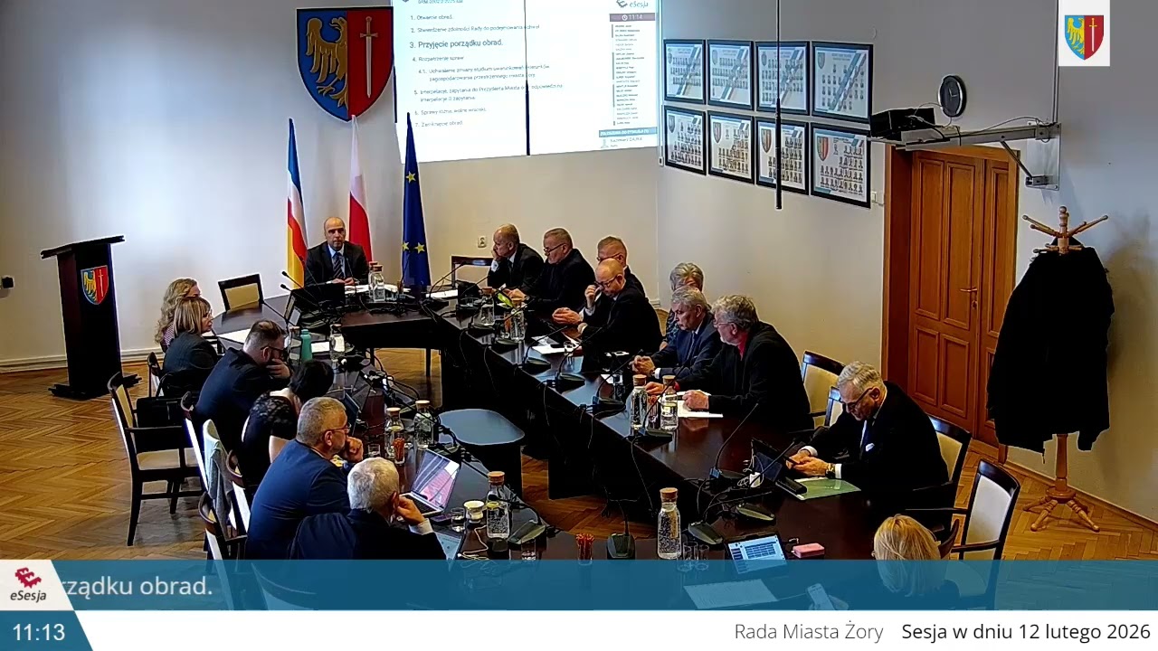 XXIII SESJA RADY MIASTA ŻORY - 12.02.2026 r.