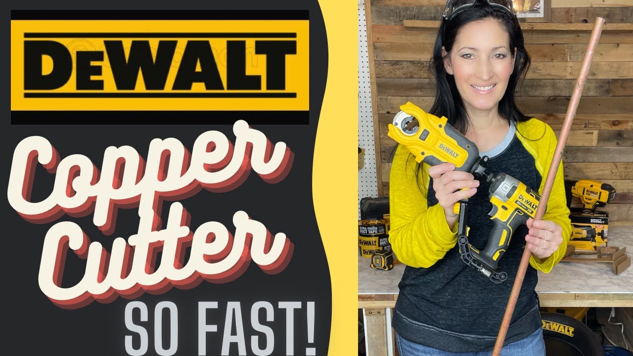 DeWalt Copper Tubing Cutter with Impact Review, Unboxing, How To & Demo (Amazingly FAST!) DWACPRIR