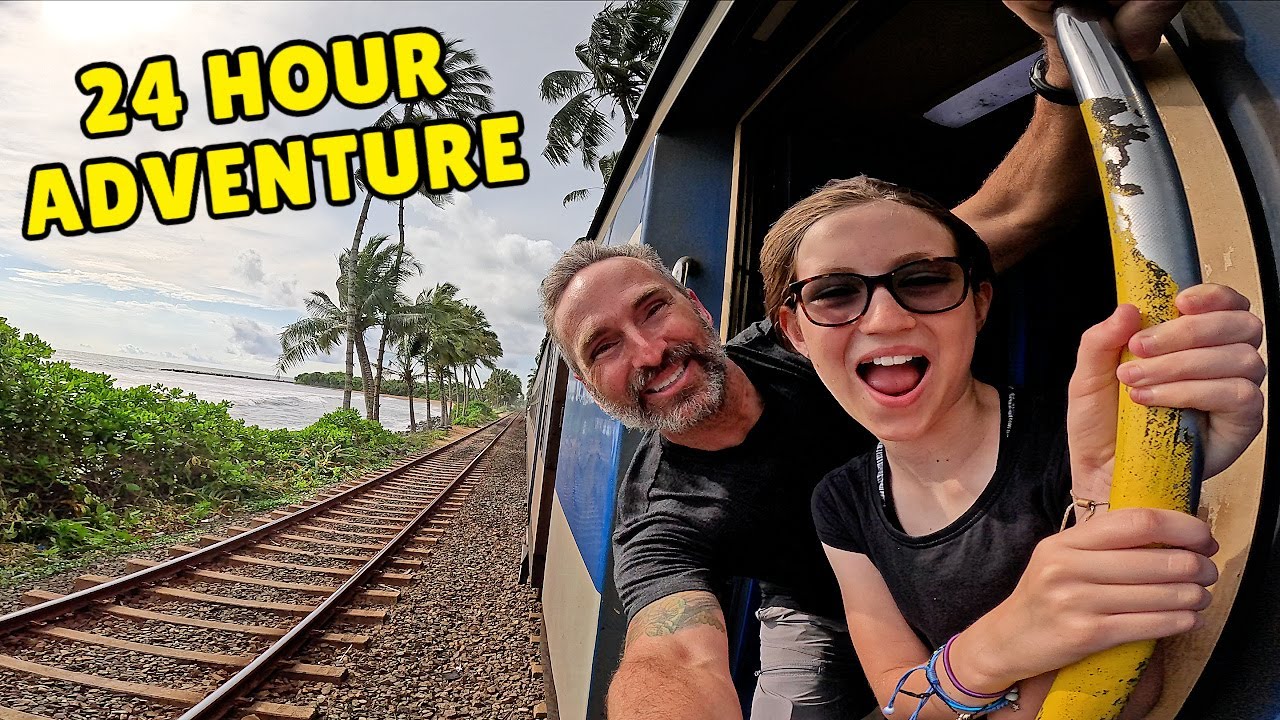 24 Hours in Hikkaduwa 🇱🇰 | Scenic Train Ride, Beach Vibes & Turtle Release Adventures!