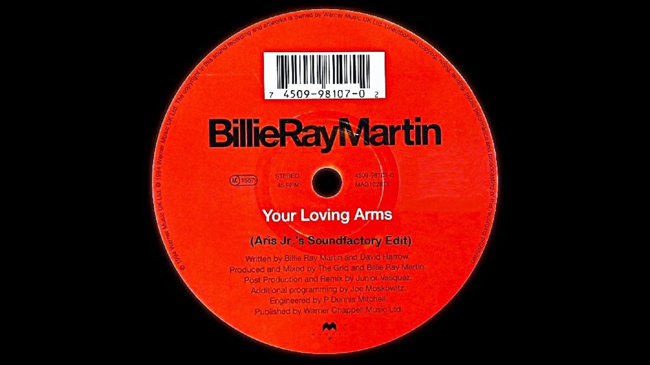 Billie Ray Martin - Your Loving Arms (Aris Jr.'s Soundfactory Edit)(1994)
