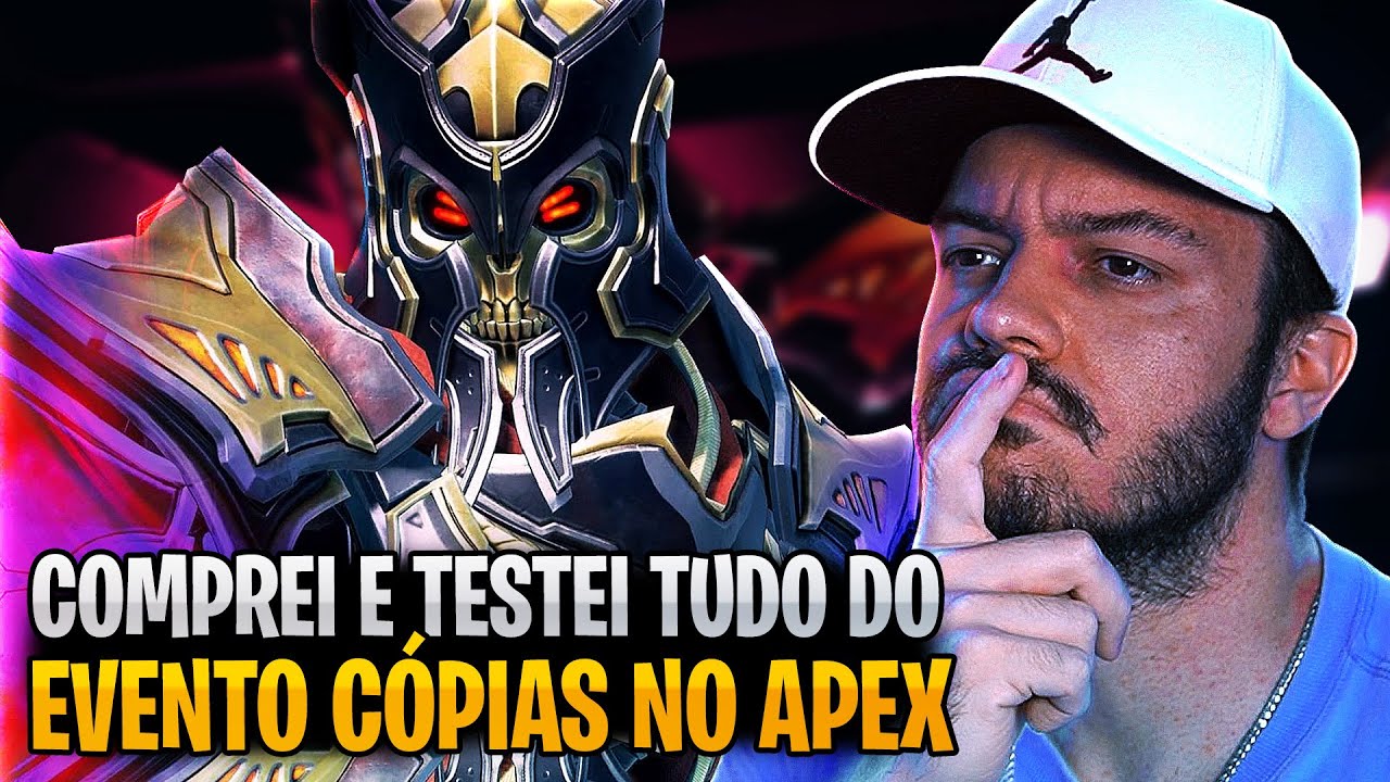 EVENTO CÓPIAS: Cobertura Completa, Testando a SKIN PRESTÍGIO do Rev e o novo RASTRO! | APEX LEGENDS