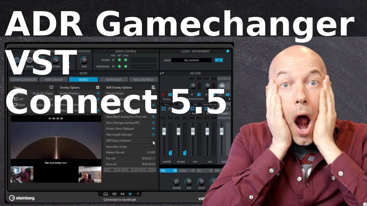 ADR with VST Connect Pro
