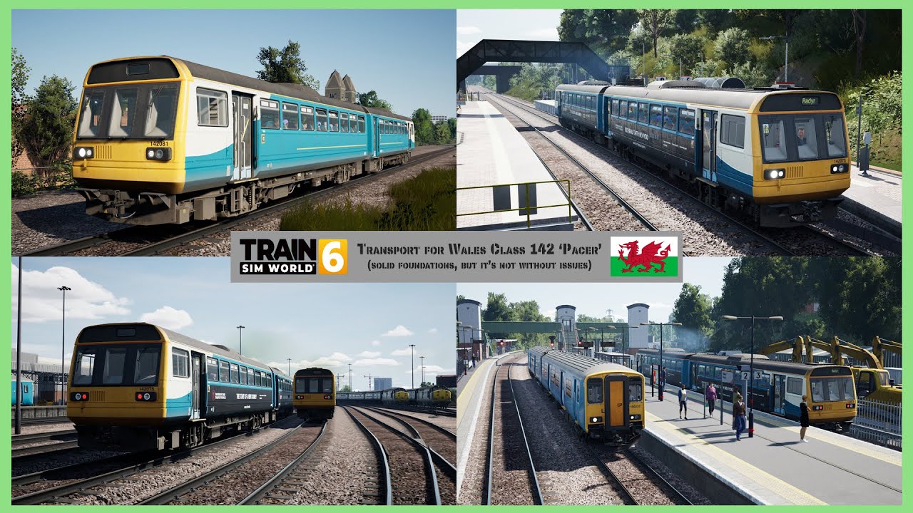 Class 142 'Pacer' DMU review ~ Train Sim World 6