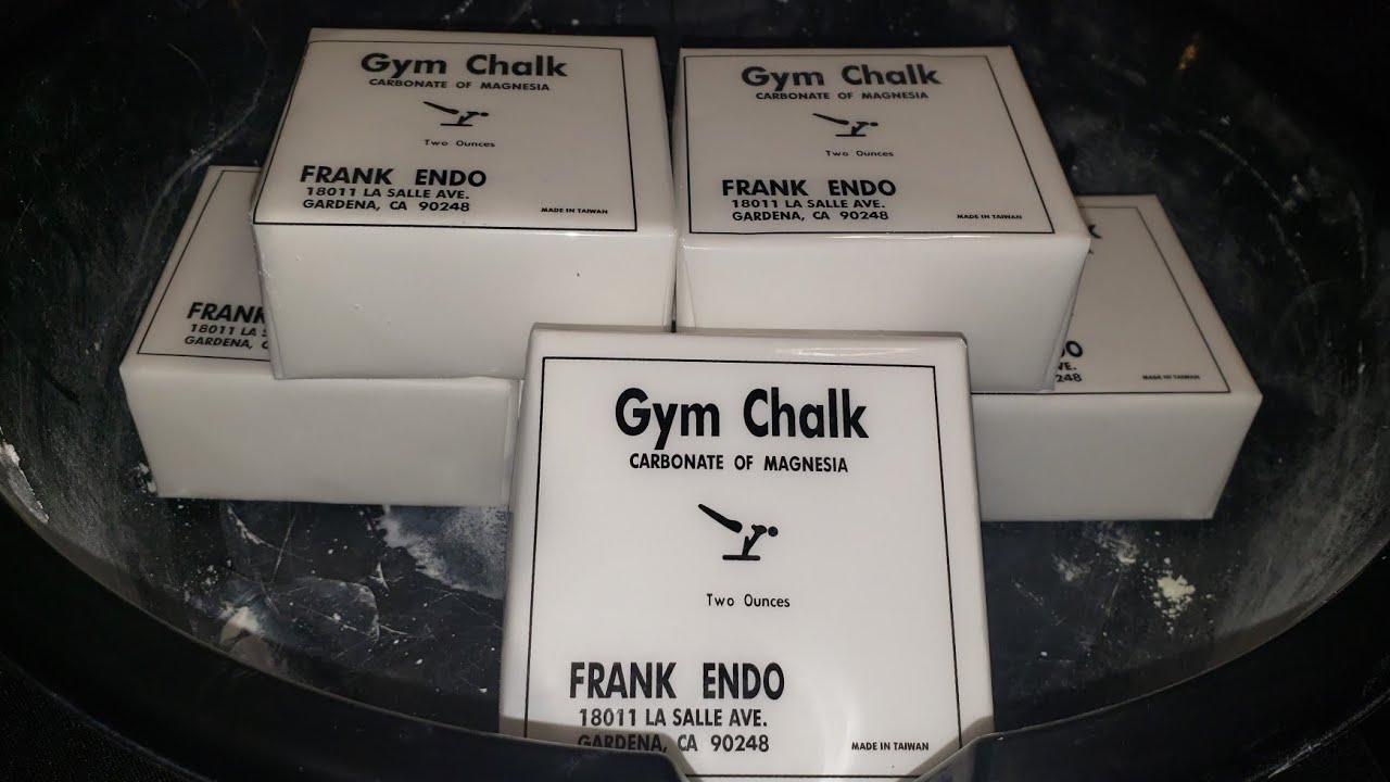 ASMR #42 | 6 blocks of New-to-me Gym Chalk Pt 6 | Frank Endo