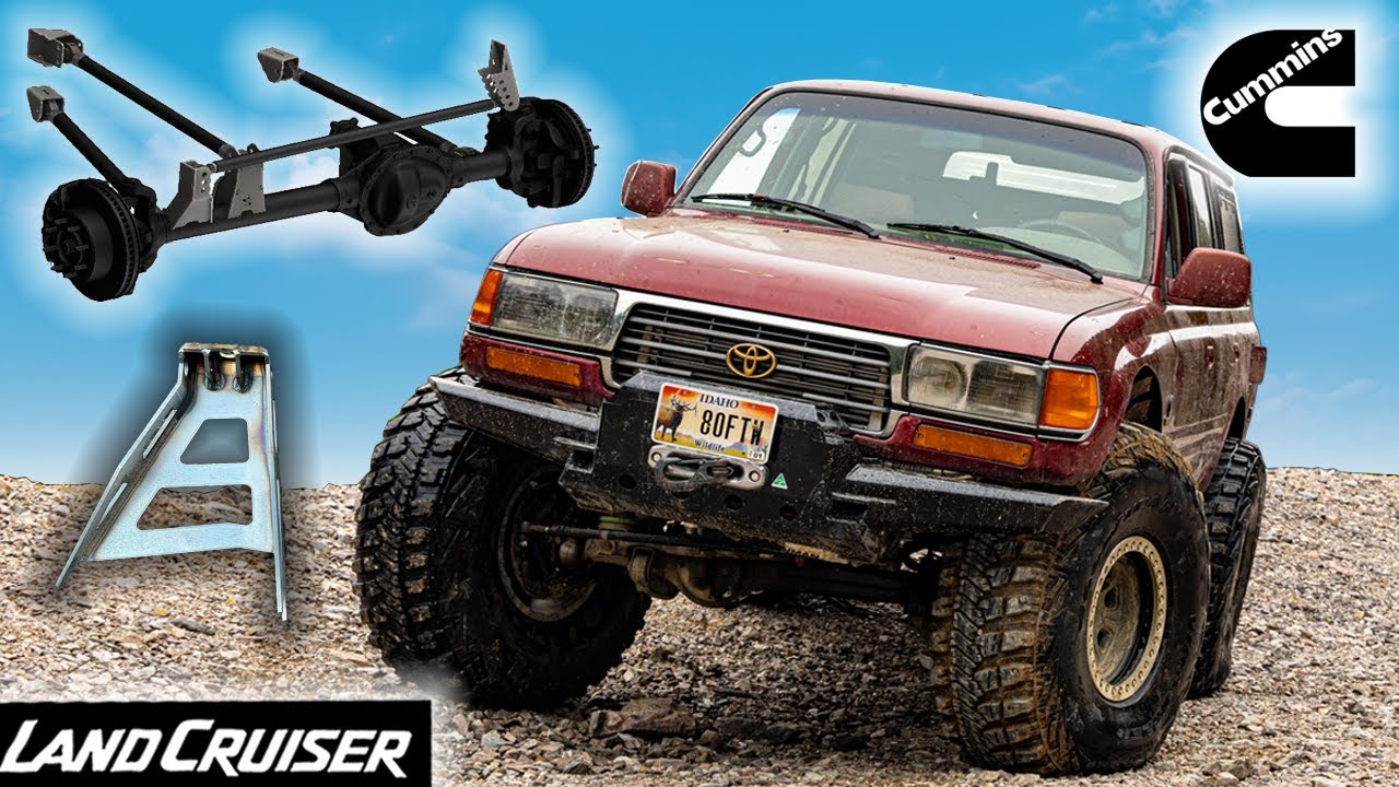 Сборка трёхрычажной койловерной подвески | Сборка однотонного Dana 60 Land Cruiser