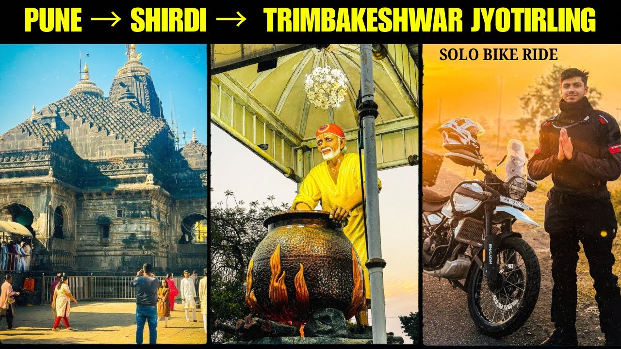 Pune To SHIRDI & TRIMBAKESHWAR | This Wasn’t Planned 🙏🕉️