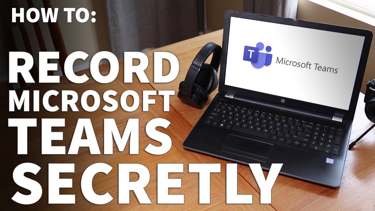Запишите собрание Microsoft Teams тайно — запись экрана собрания Microsoft Teams