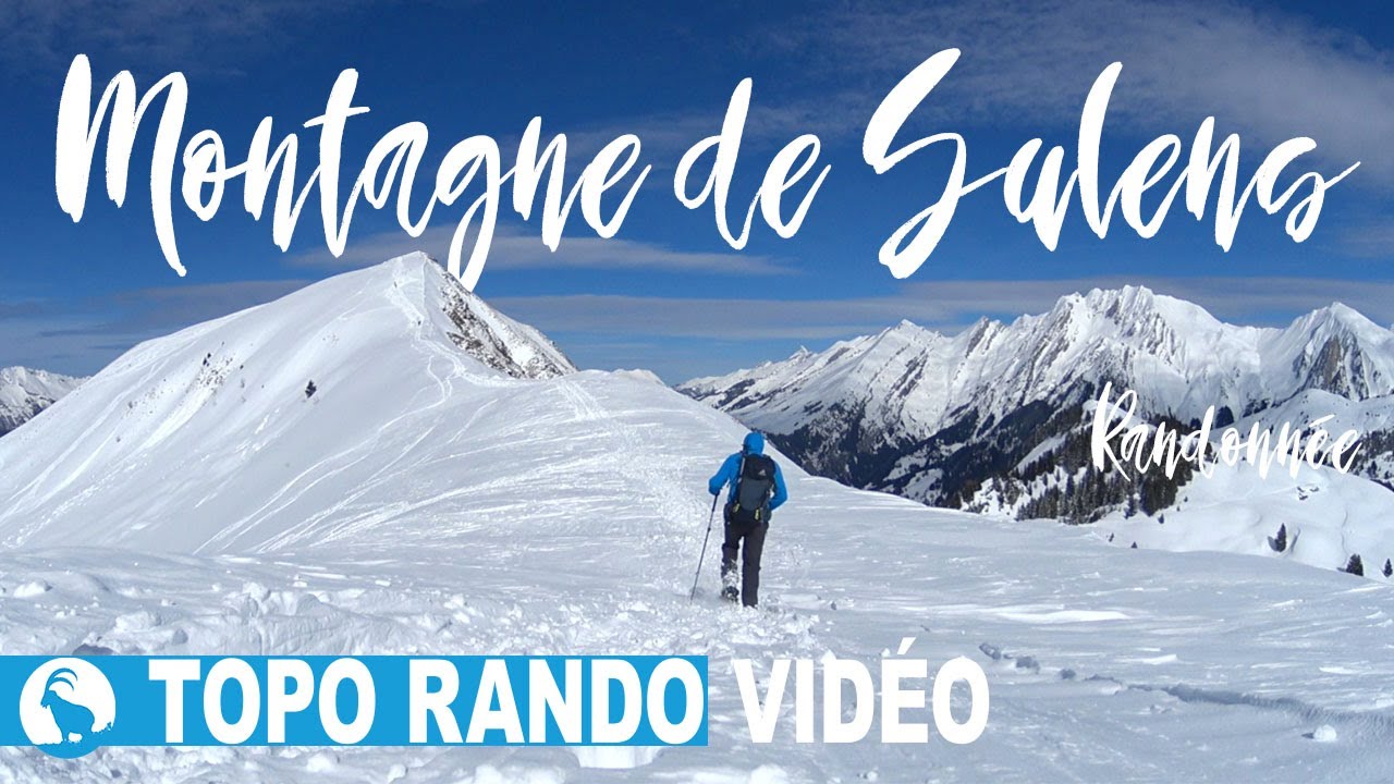 Montagne de Sulens -Randonnée Raquettes - Haute Savoie - Rhône Alpes - France