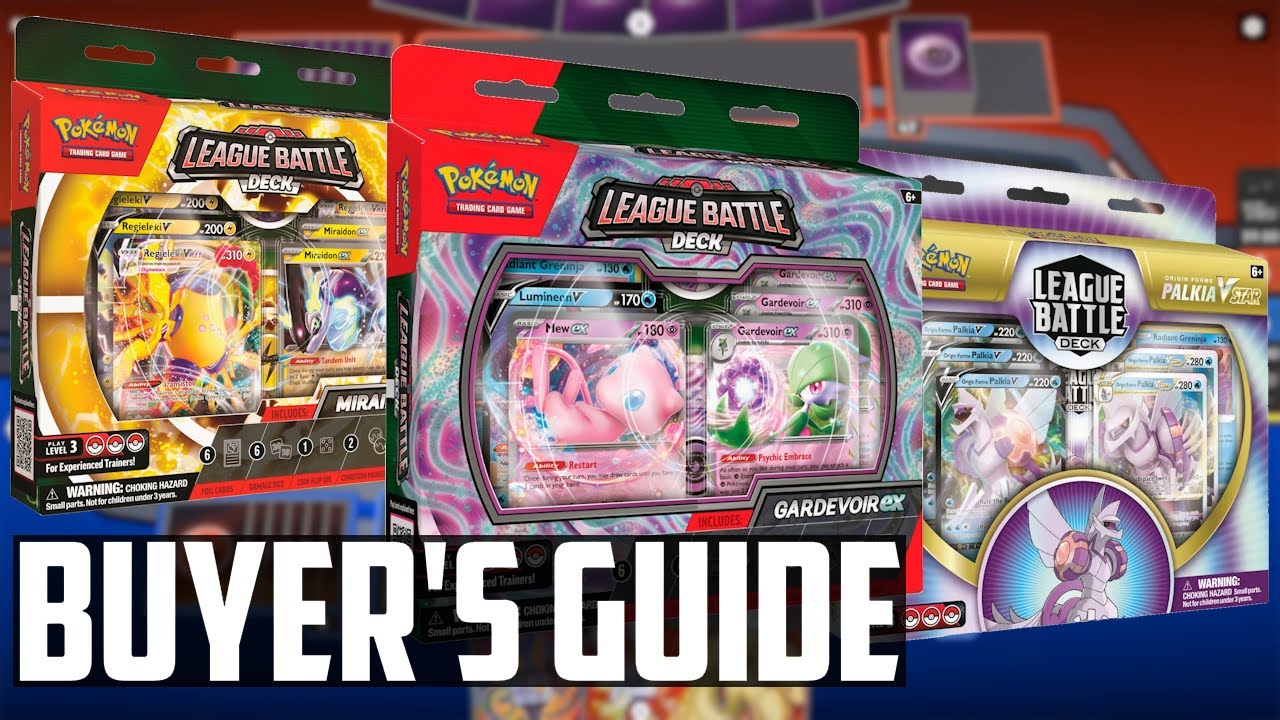 Pokemon TCG League Battle Deck Buyer's Guide! Gardevoir ex, Miraidon ex, Palkia VSTAR - What to Buy
