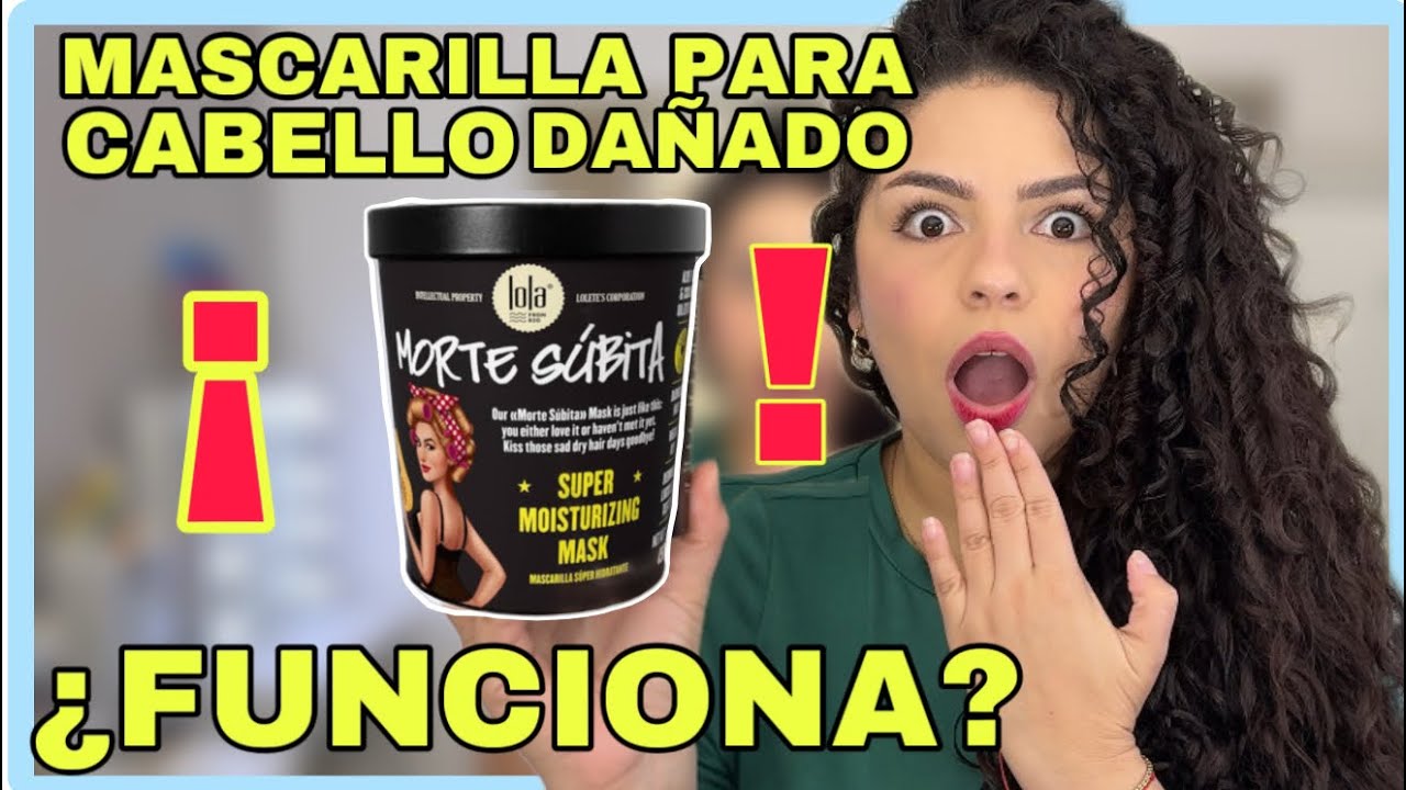 MASCARILLA para PELO DAÑADO de Lola Cosmetics Morte Subita