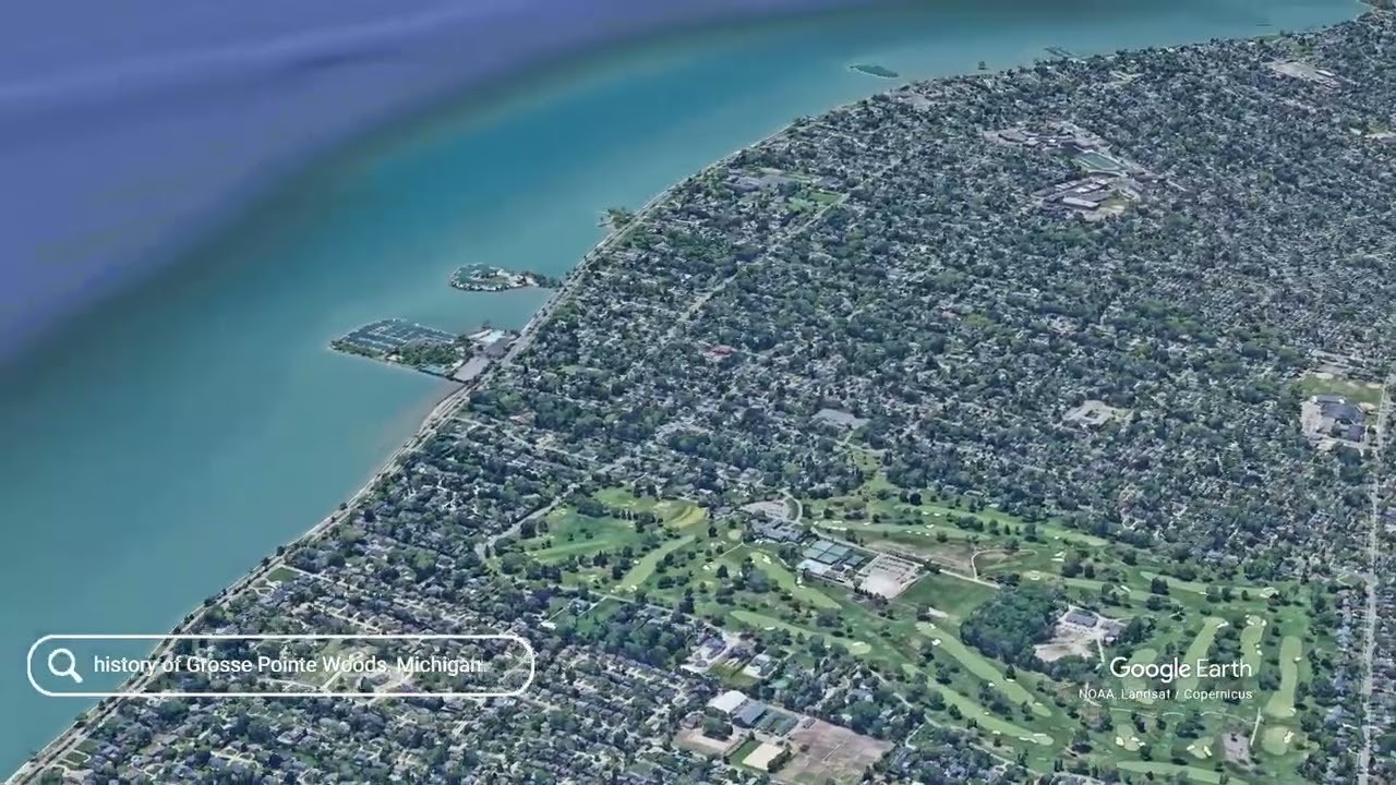 История Гросс-Пойнт-Вудс, штат Мичиган.