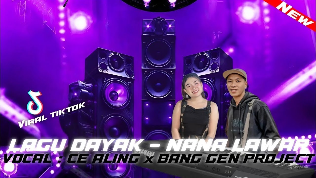 LAGU DAYAK NANA LAWAR X CE ALING || VIRAL TIKTOK VERSI BAHASA DAYAK MALI #viraltiktok 
