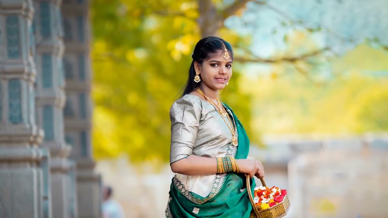 indhu deepu Half saree