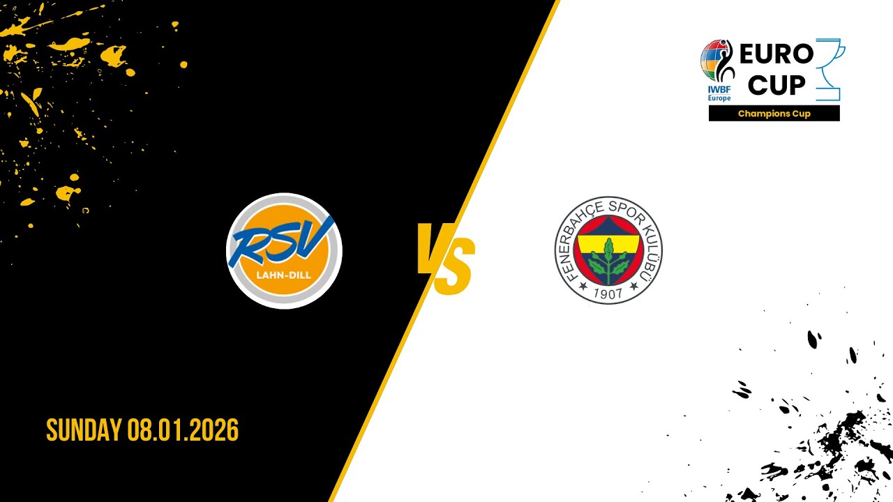 RSV LAHN - DILL vs FENERBAHÇE ISTANBUL JET | CHAMPIONS CUP GROUP C