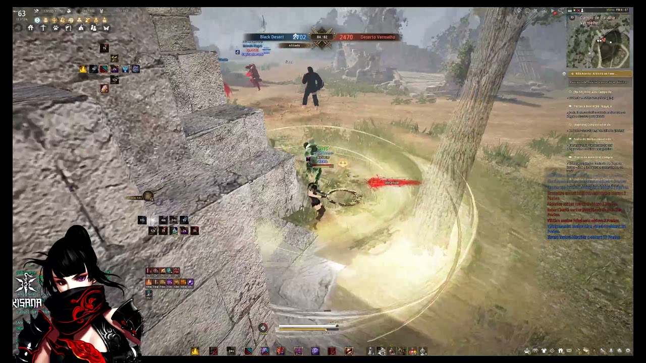 【Kisana】Black Desert SA Kunoichi AWK PVP Montage 25#【 BDO Kuno AWK 】