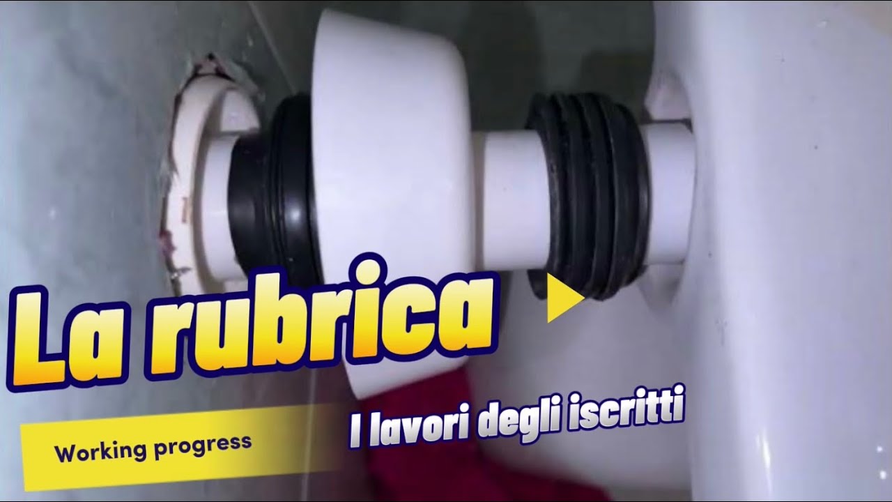 Riparare perdita acqua scarico WC fai da te….ti supporto con whatsapp!