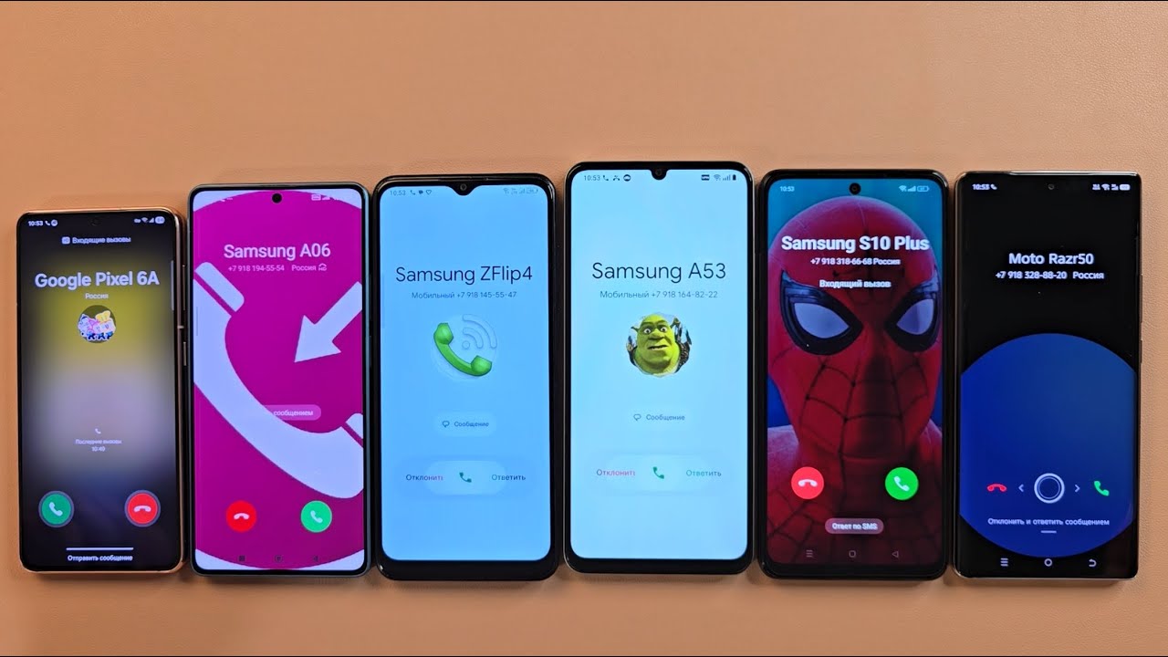 Realme 60X TCL 30b Poco F5 Samsung Galaxy S21 Tecno Camon 30S Oppo A3X Guess Who's Incoming call