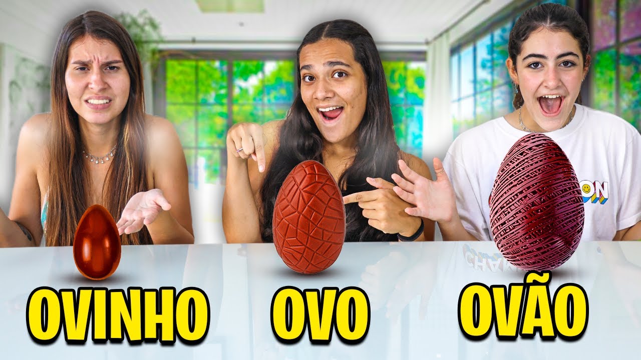 OVO, OVINHO E OVÃO - JULIANA BALTAR