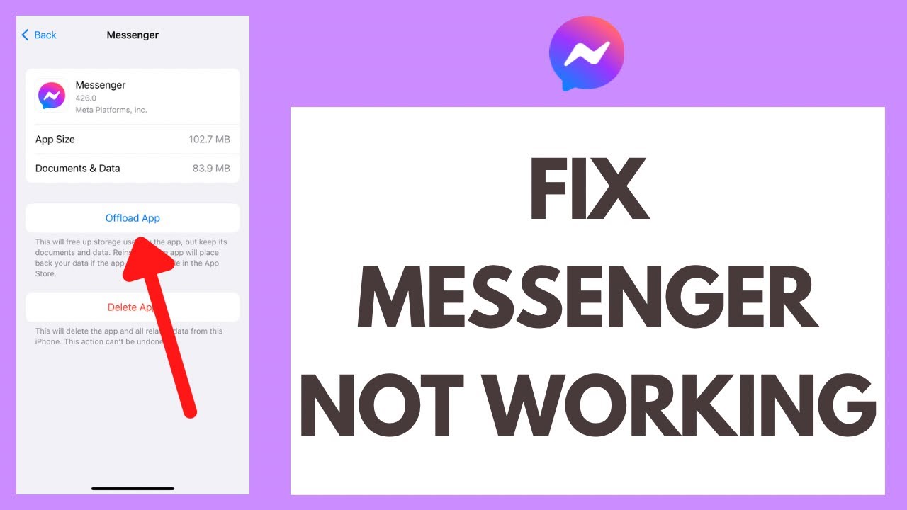 How To FIX Facebook Messenger Error (2023) | Messenger Not Working