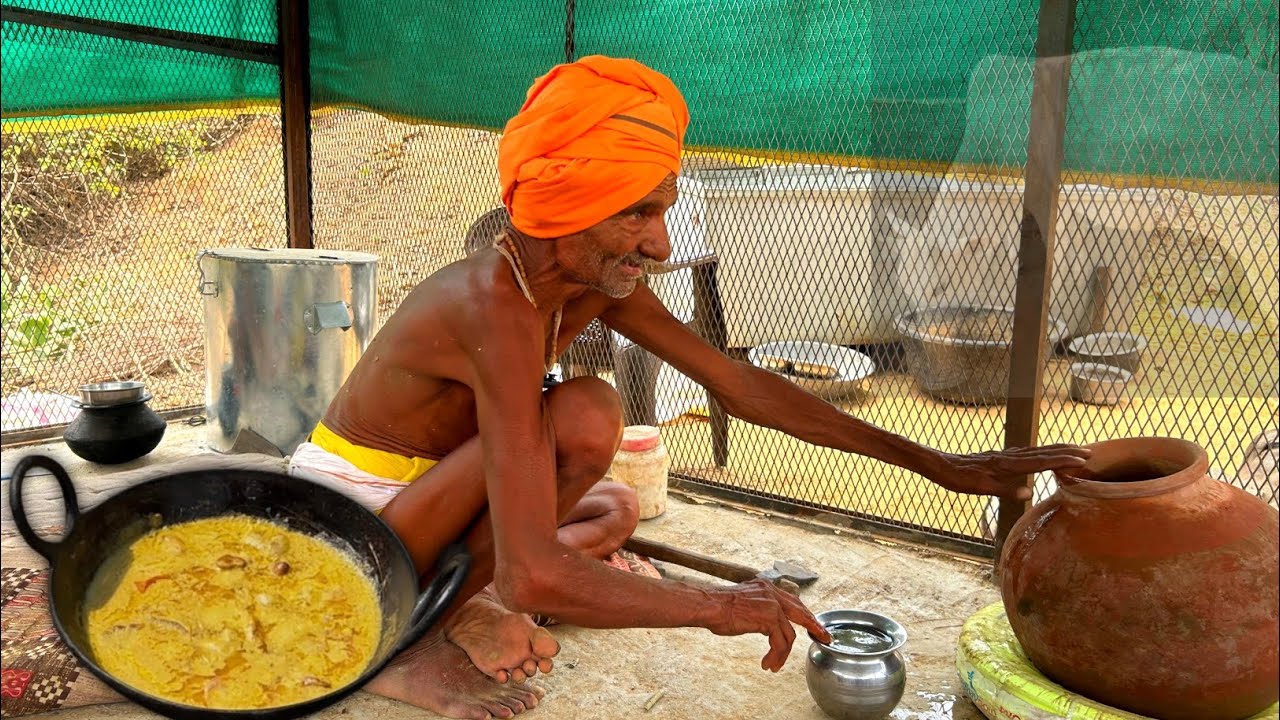 चित्रकूट के संत राधे बाबा की कढ़ी चावल की भोजन प्रसादी @Chitrakoot Life
