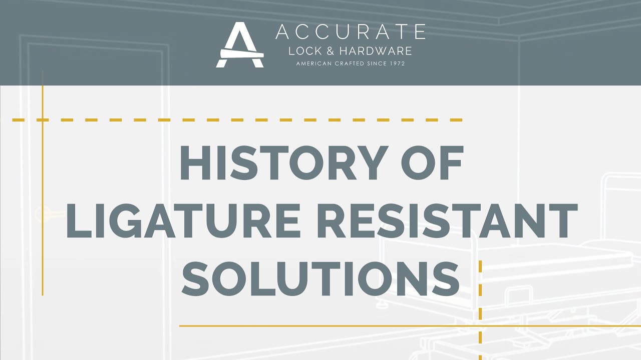 History of Ligature Resistant Solutions