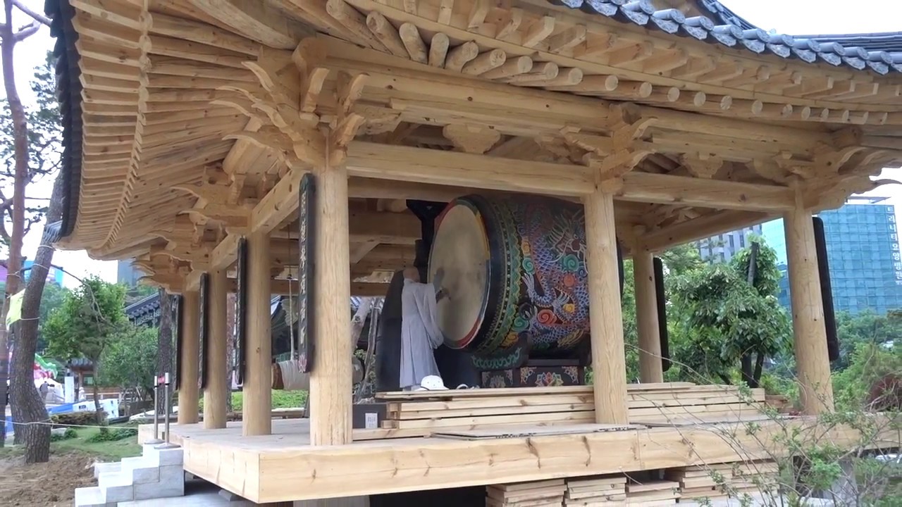 A Monk and His Impressive Drumming Skills