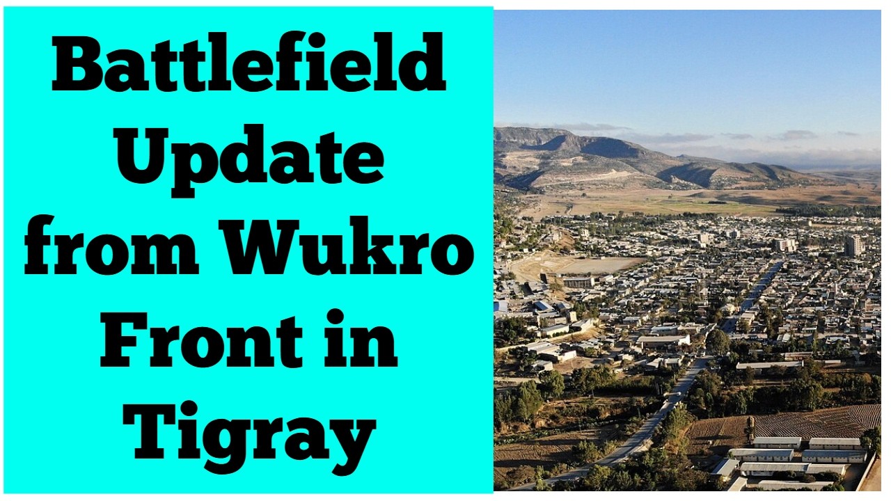 Battlefield Update from Wukro Front in Tigray