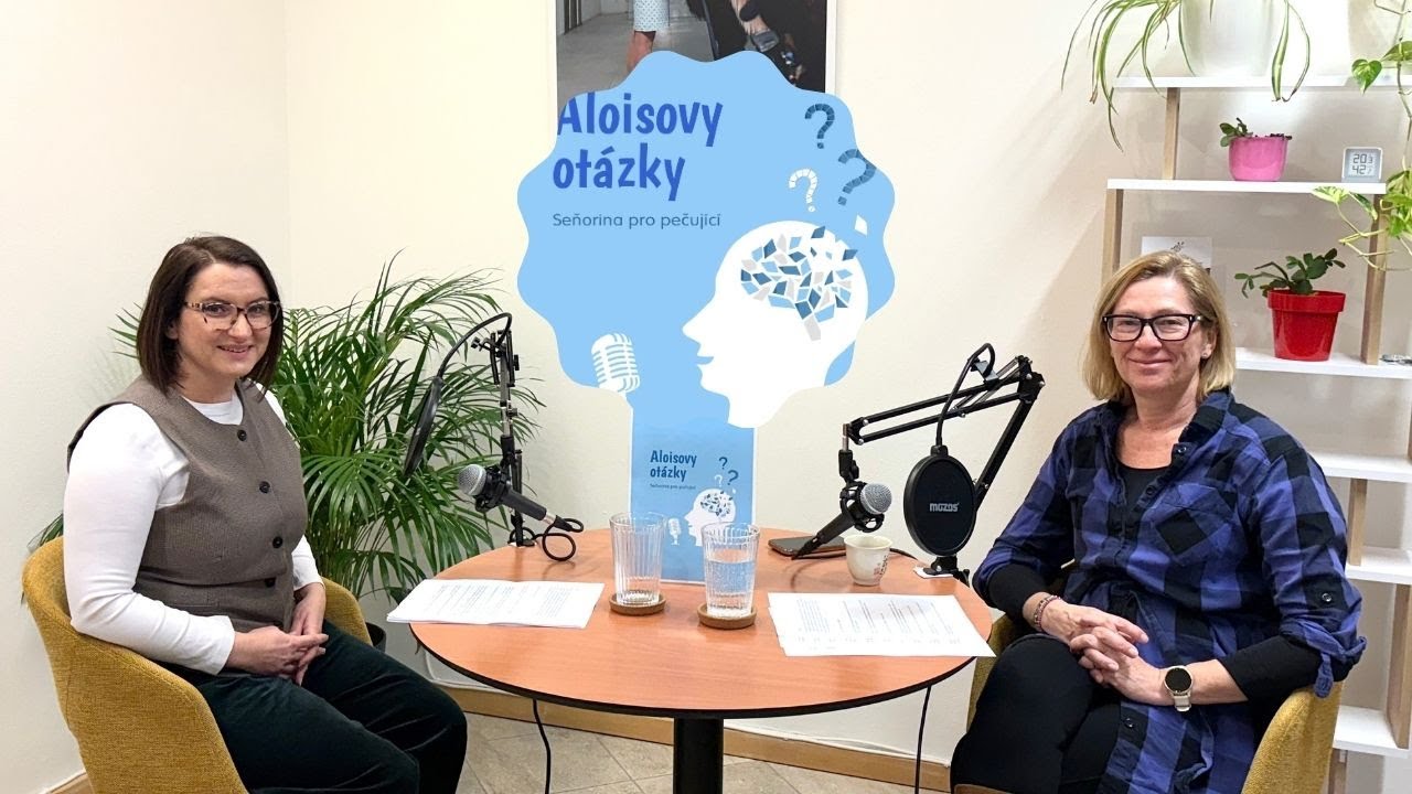 Aloisovy otázky: Pozitivní přístup v péči pomáhá pečujícím i jejich blízkým, popisuje Lucie Hájková
