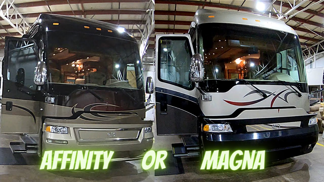 What's the difference between Country Coach Affinity and Magna?