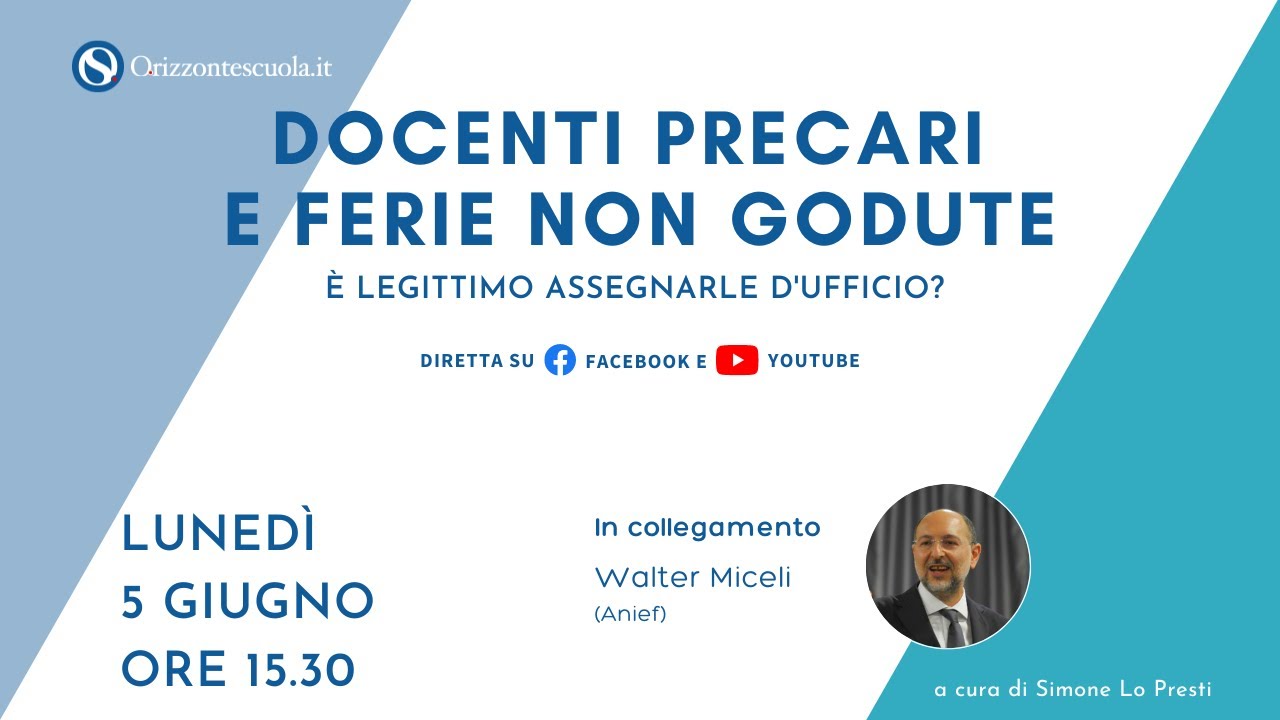 Docenti precari e ferie non godute: è legittimo assegnarle d'ufficio?