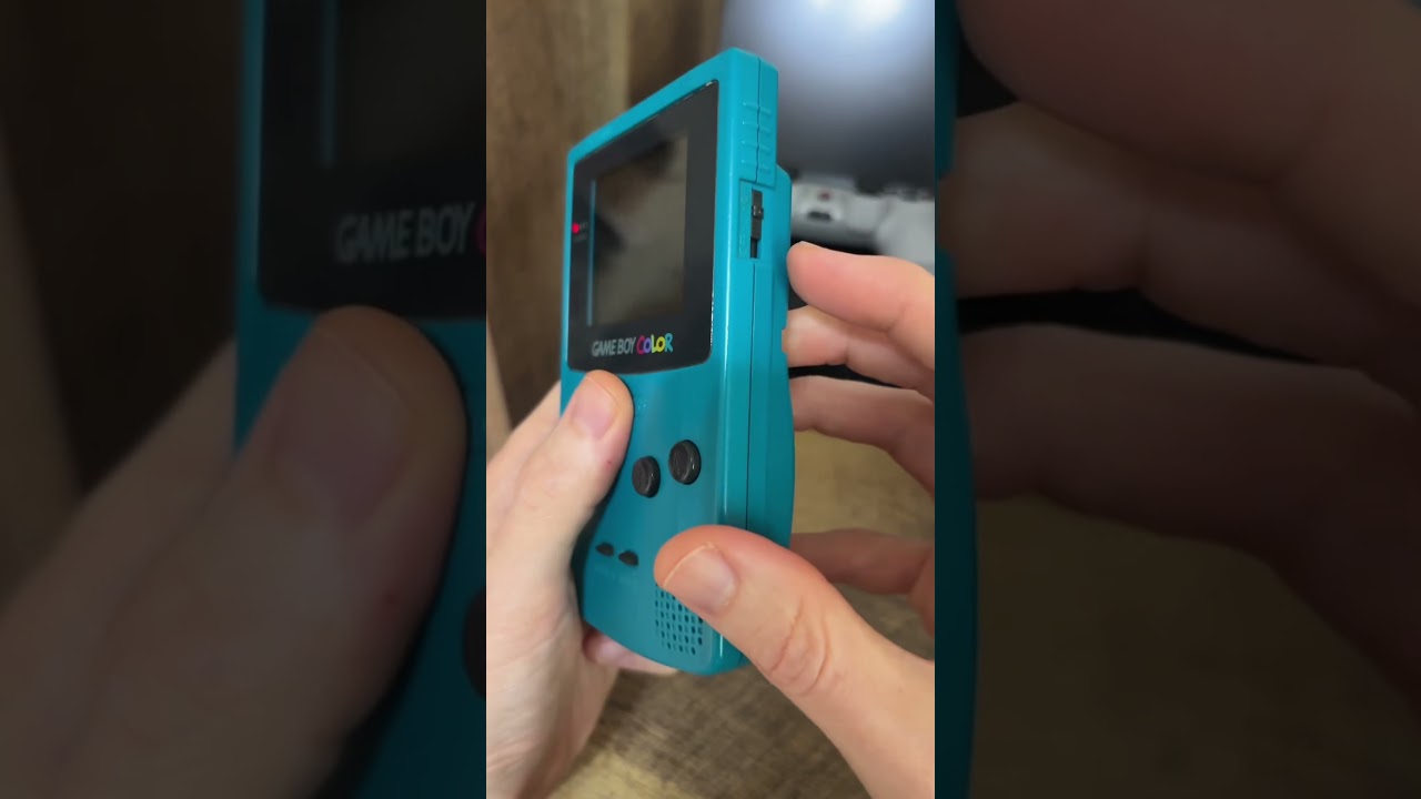 Сброс настроек Game Boy Color