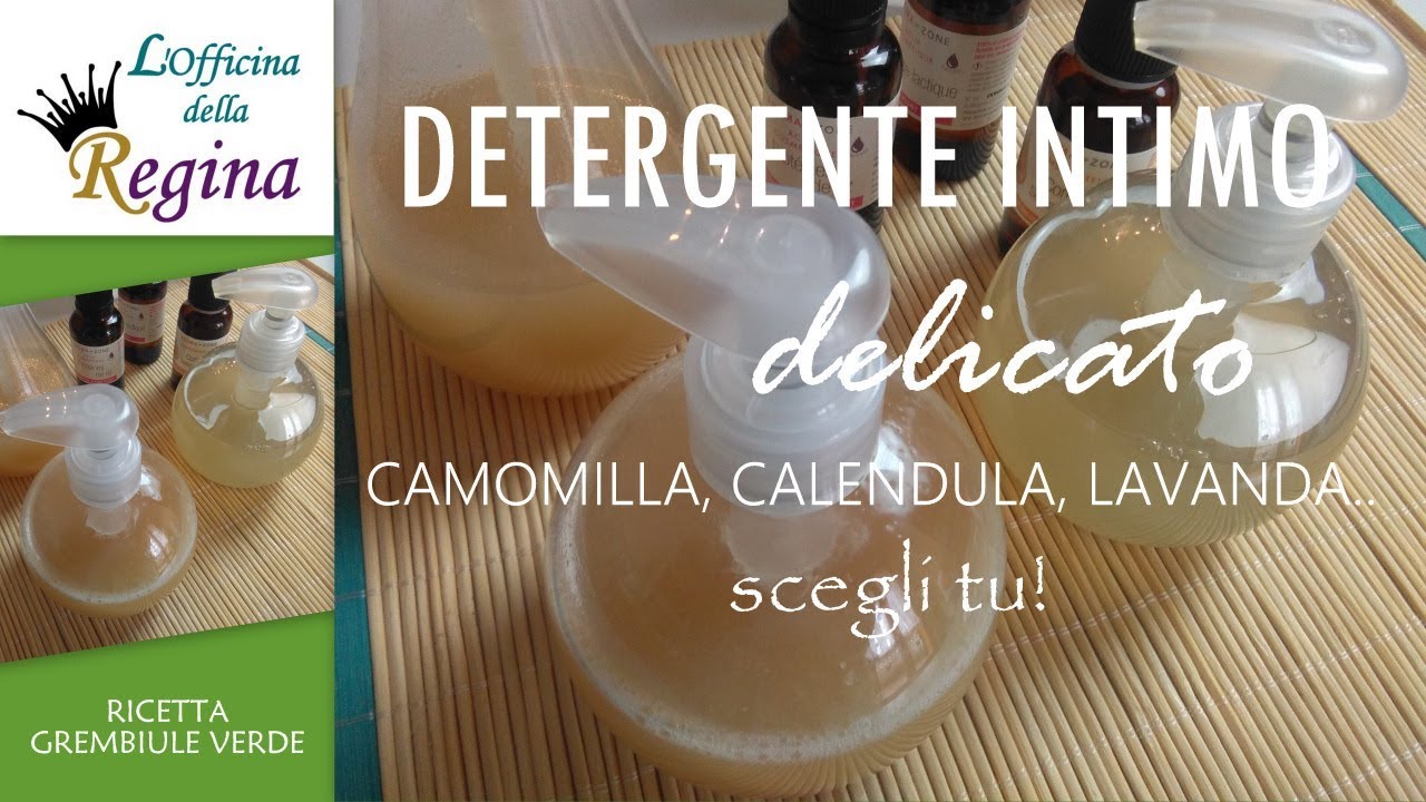 Detergente intimo delicato -  Camomilla, calendula, lavanda, scegli tu!