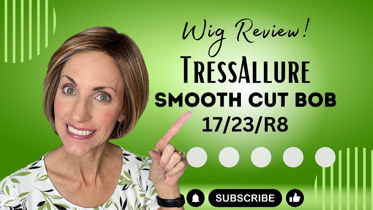TressAllure SMOOTH CUT BOB 17/23R8 Wig Review‼️Cute *NEW* Style‼️