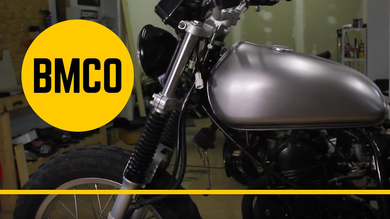 YAMAHA TW 125 (Ep 1) - SCRAMBLER Motorcycle Modification